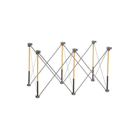 Affinity Tool Works Bora Steel & Polymer Workstand, 48"W x 24"D, Gray CK6S